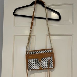 Rebecca Minkoff Mini M.A.C Crossbody in unique pattern.